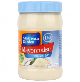 American Garden Mayonnaise Lite   Plastic Bottle  473 millilitre